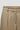 Stone Khaki - Waistband, stitching and fabric close-up
