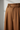 Cedar Brown - Waistband, stitching and fabric close-up