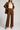 Cedar Brown - Model wearing Victoria Tailored Wide Leg Pants