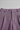 Soft Plum - Waistband, stitching and fabric close-up